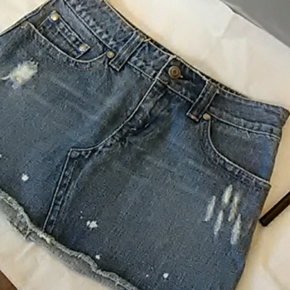 Hydraulic Vintage denim jean skirr - Picture 6 of 6